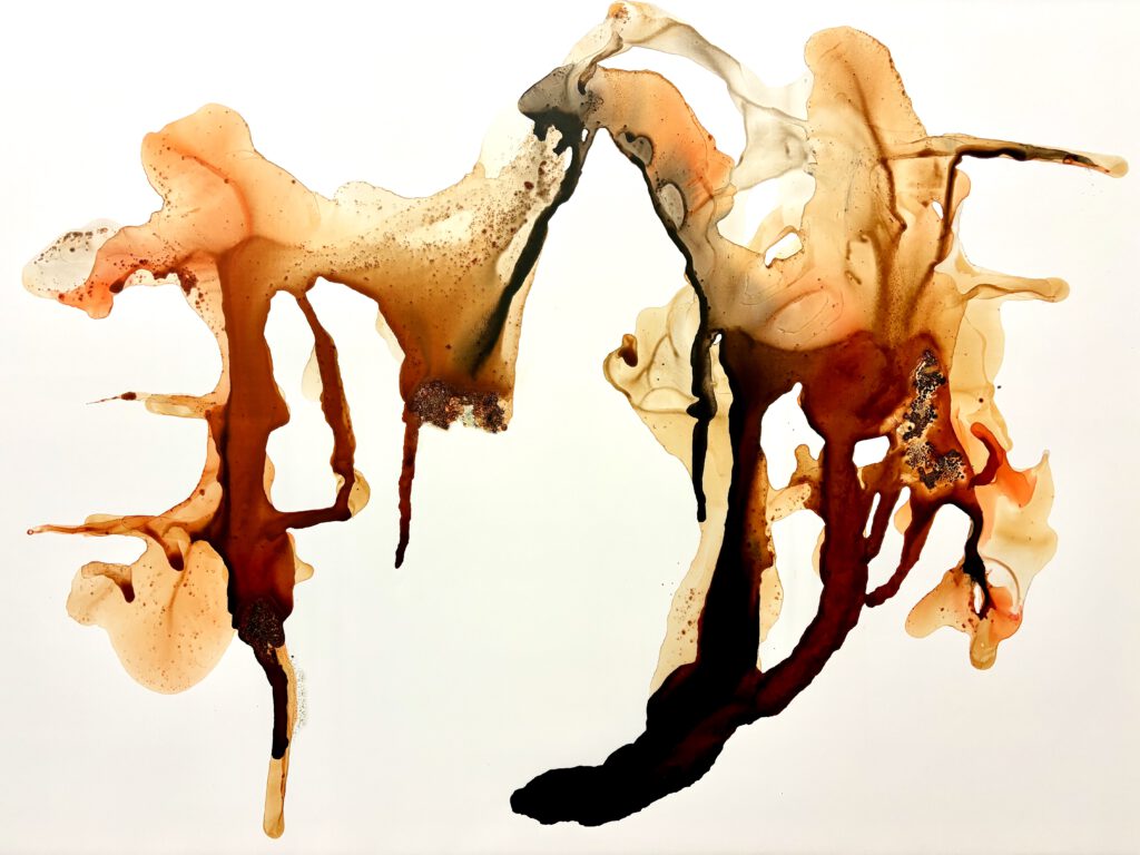 Tusche/Polyethylen 100x150